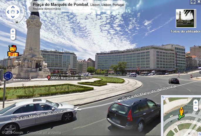 Google Street View disponível em 3D