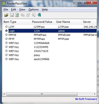 RouterPassView – Recupere o acesso ao seu router