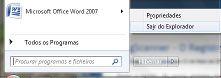 Dica: Fechar o explorador de forma simples