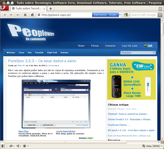Opera 10.53 Beta 1 para Linux e FreeBSD