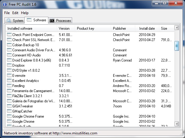 PC Audit – Raio X ao seu PC