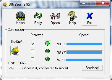 UltraSurf – Torne-se invisível na Internet