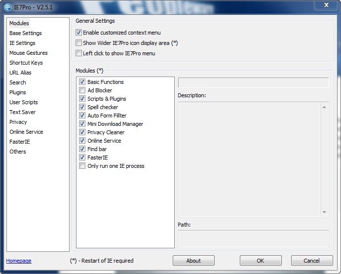 IE7pro 2.5.1 – Vitamine o seu IE