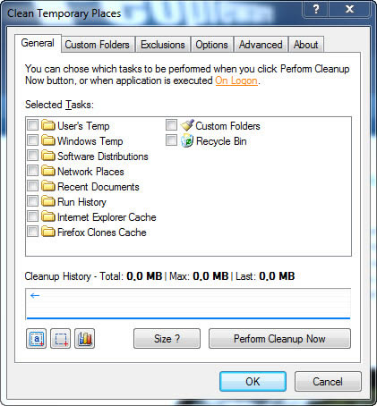 Clean Temporary Places 1.2.3 – Limpe o Lixo sff
