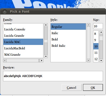Dica: Instalar fonts Mac no Linux