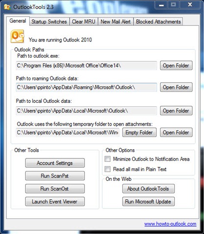 Outlook Tools – Configurações extra no Outlook