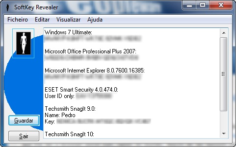 SoftKey Revealer – Recupere as licenças de software