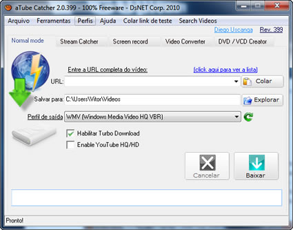 aTube Catcher 2.0.399 – Do YouTube para o Desktop