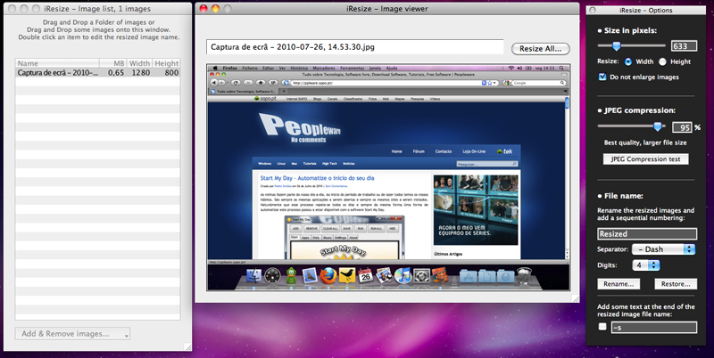 iResize 3.0 – Imagens de qualquer tamanho no Mac