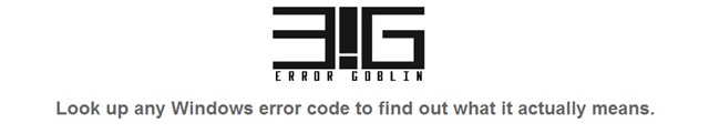Error Goblin: Descodifique os erros do Windows