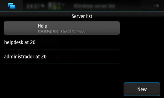 rdesktop: Cliente RDP para WTS no N900