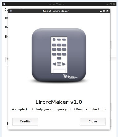 LircrcMaker – Controlo remoto de infravermelhos no Linux