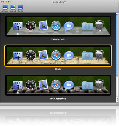 Dock Library: Personalize a sua Dock