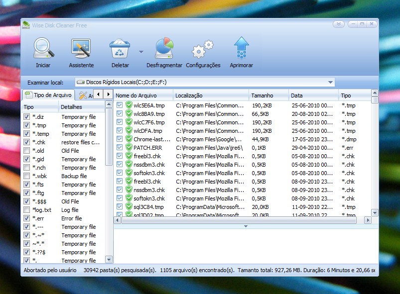 Wise Disk Cleaner 5.54 – Limpeza do disco com segurança