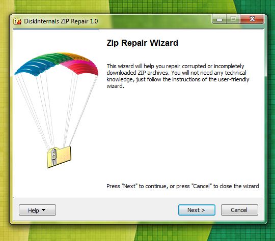 ZIP Repair – Um salvador de ZIP’s corrompidos