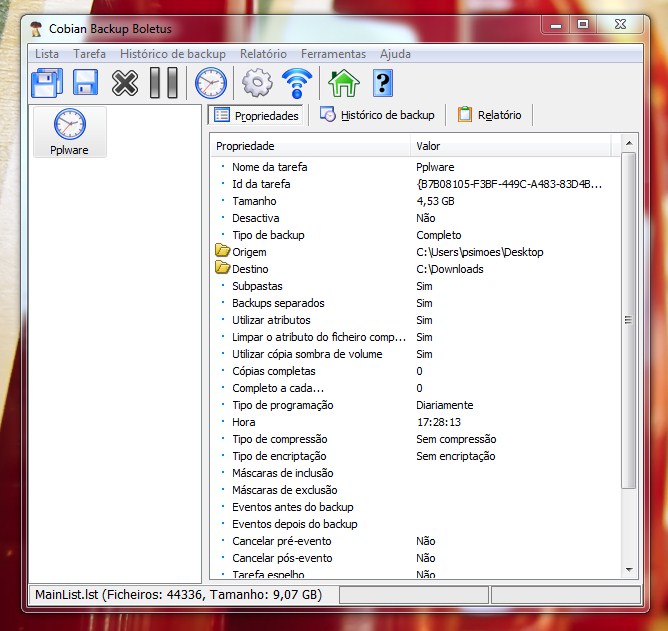 Cobian Backup 10.1.1.809 – Uma alternativa viável