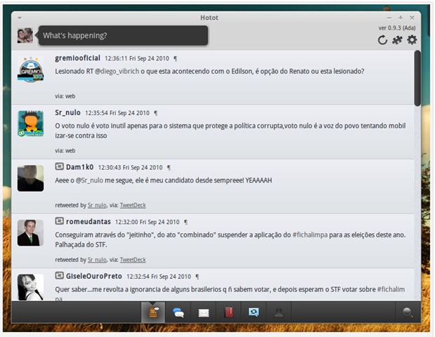 Hotot – Um cliente para Twitter que é um fenómeno