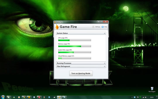 Game Fire 1.6.26.0 – Optimize a máquina para jogar