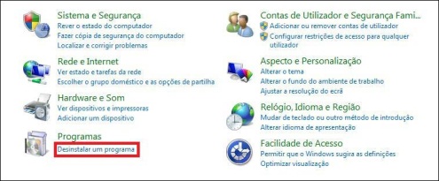 Desinstalar Programa