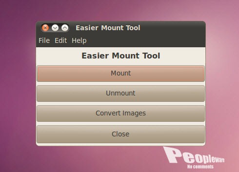 Easier Mount Tool – GUI para o comando mount