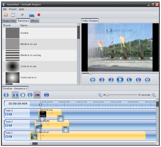 OpenShot 1.2.2 – O editor de vídeo para o Linux
