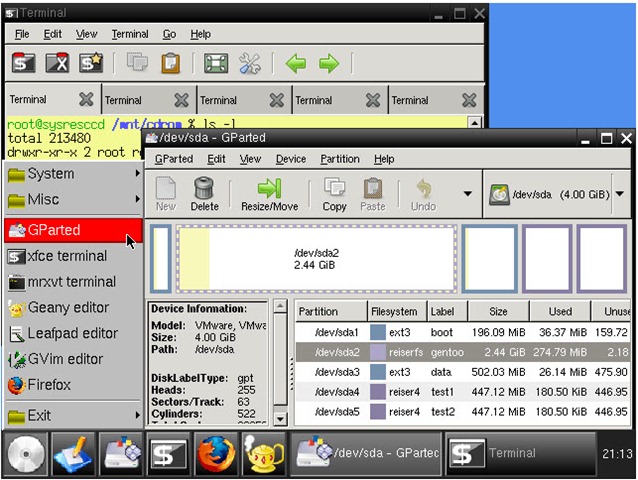 SystemRescueCd 1.6.0 – O Linux que ‘salva’ o Windows