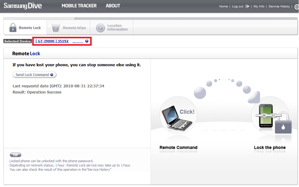 Samsung Mobile Tracker – Galaxy S e Wave debaixo de olho!