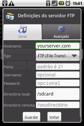 AndFTP – Um cliente FTP excelente para Android