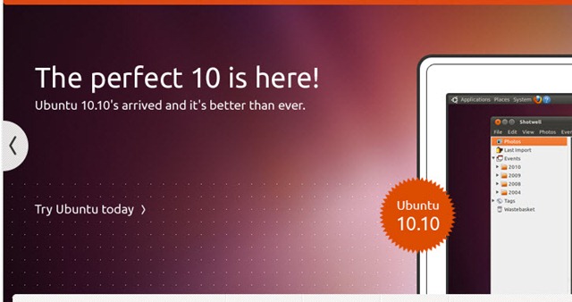 Ubuntu 10.10 Maverick Meerkat final disponível para download