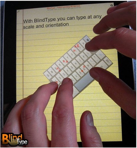Google compra BlindType, empresa que criou teclado virtual