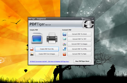 PDFTiger 1.0 – Converta Documentos PDF para Word