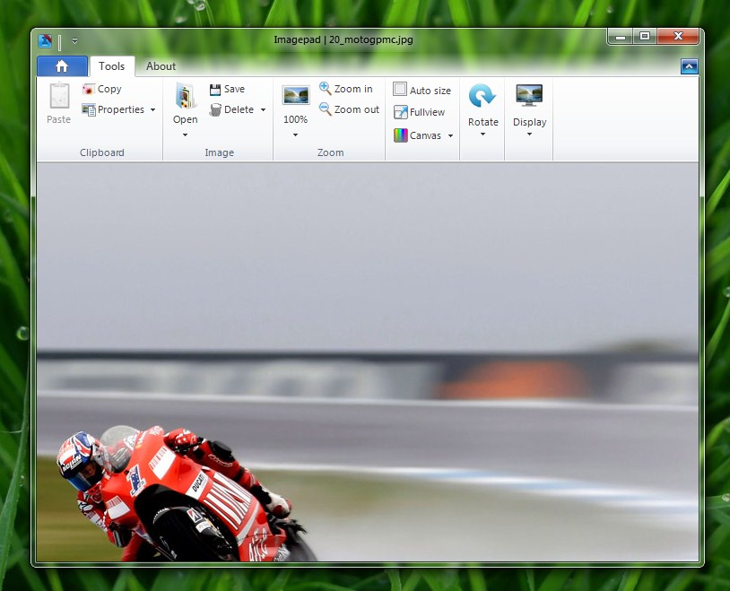ImagePad – Um visualizador de imagens com Ribbon!
