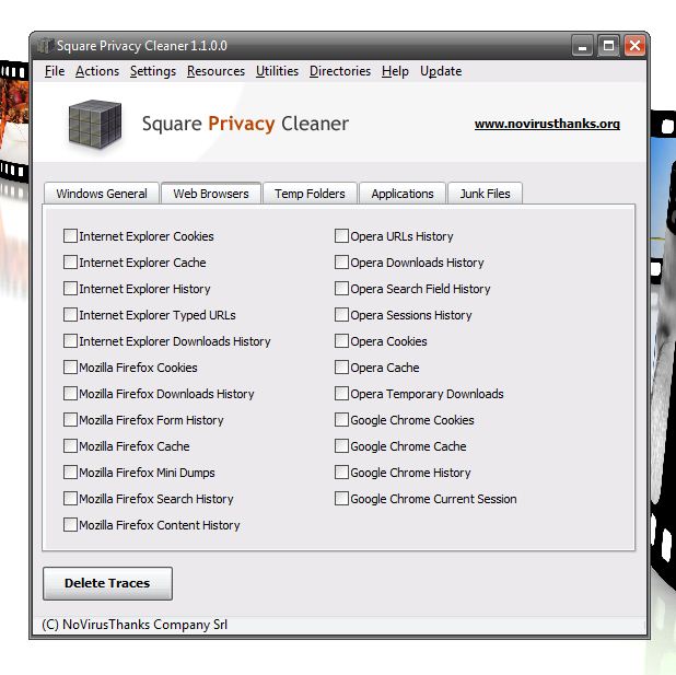 Square Privacy Cleaner – Apague o seu rasto!