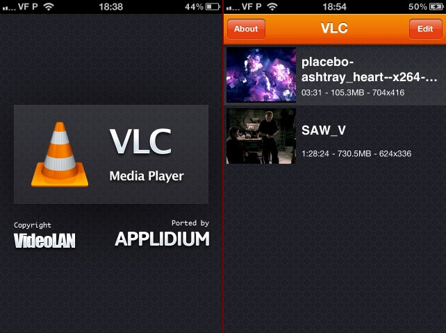 VLC no iPhone/iPod – Finalmente!!!