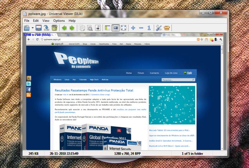 Universal Viewer – Abra todos os tipos de ficheiros