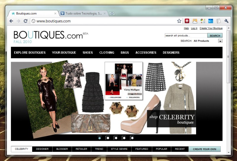 Google Boutiques – O seu local da moda na Internet