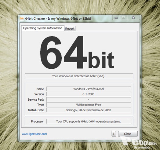 64bit Checker – A sua máquina suporta 64 bits?