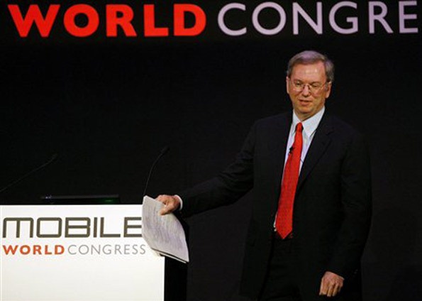 Schmidt refere: Android pode salvar o mundo!