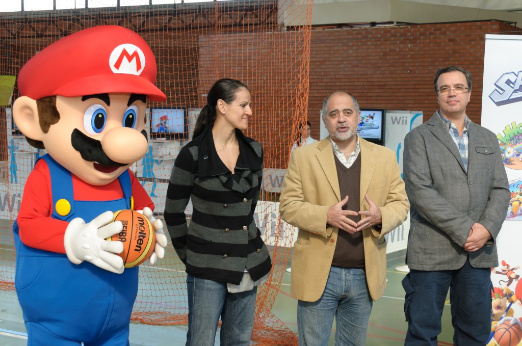 Apresentação de Mario Sports Mix com estrelas bem tugas!