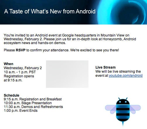 Google apresenta hoje Android 3.0