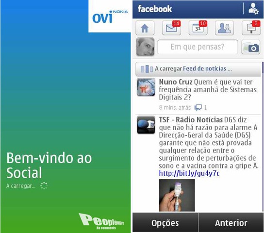 Nokia Social 1.3 – As redes sociais sempre consigo