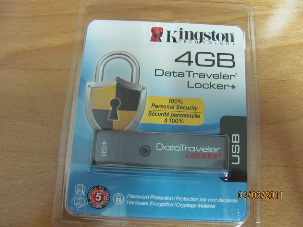 DataTraveler Locker+ …segurança nos seus dados portáteis!