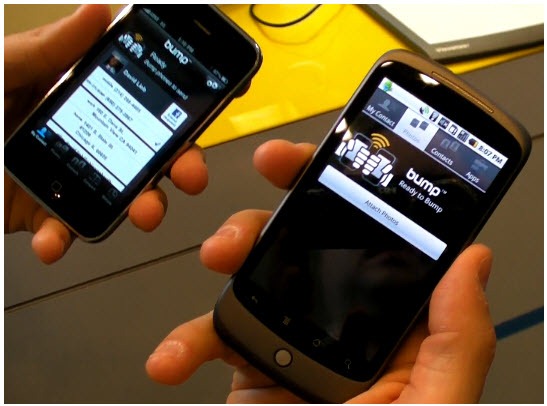 Bump &ndash; &Eacute; s&oacute; bater o Android no iPhone