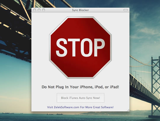 Sync Blocker – Proteja os seus conteúdos do iTunes
