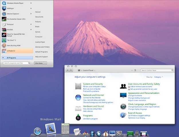 Lion Skin – O Windows transforma-se em MacOS X