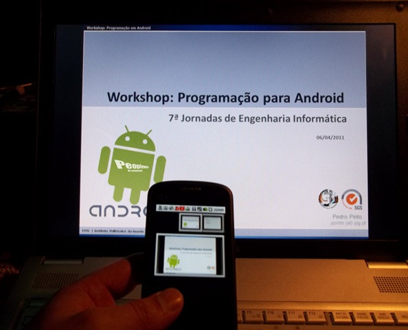 vRallev &ndash; Controle apresenta&ccedil;&otilde;es com o Android