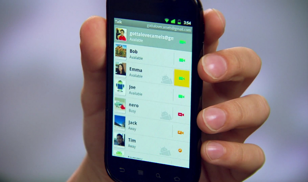 A videochamada será suportada nativamente pelo Android…