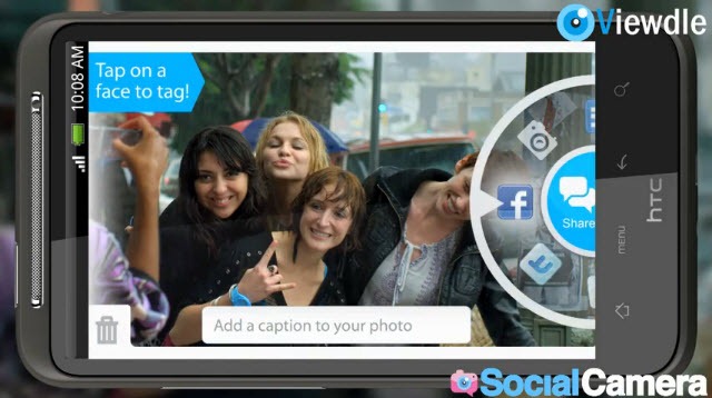 SocialCamera &ndash; Partilhe fotos j&aacute; com tags via Android