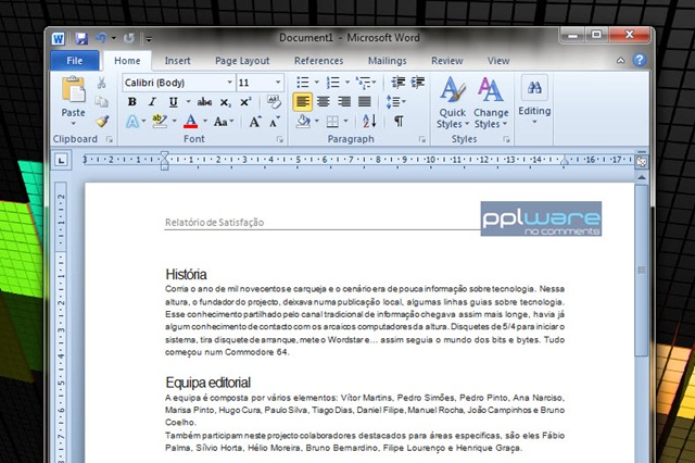 Word &ndash; Insira cabe&ccedil;alhos e rodap&eacute;s nos documentos