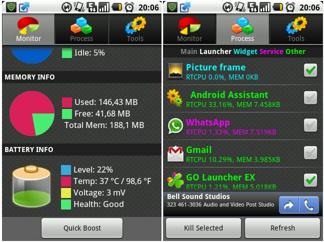Android Assistant – Gestão eficiente do seu Android